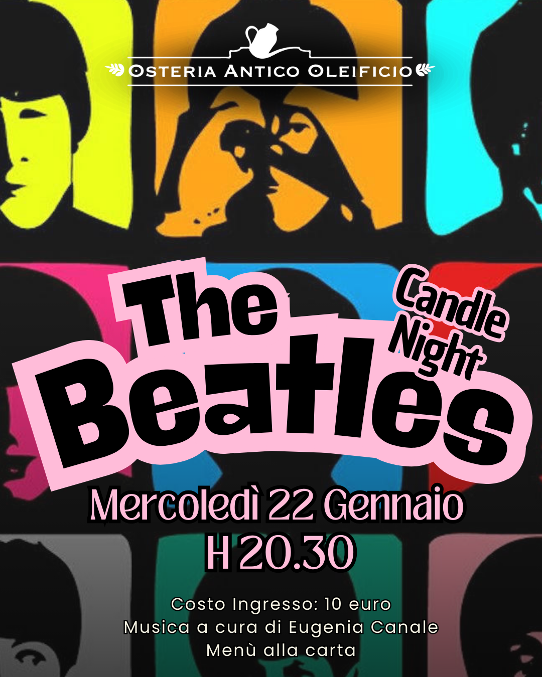 Candle night 22 gennaio tributo The beatles